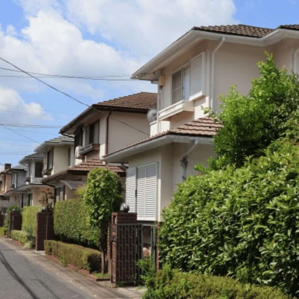 戸建住宅の外観